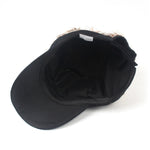 Berretto da baseball parasole da esterno moda unisex con parrucca, One Size