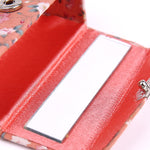 Mini scatola per rossetto portatile da 12 pezzi con scatola per trucco portatile a specchio