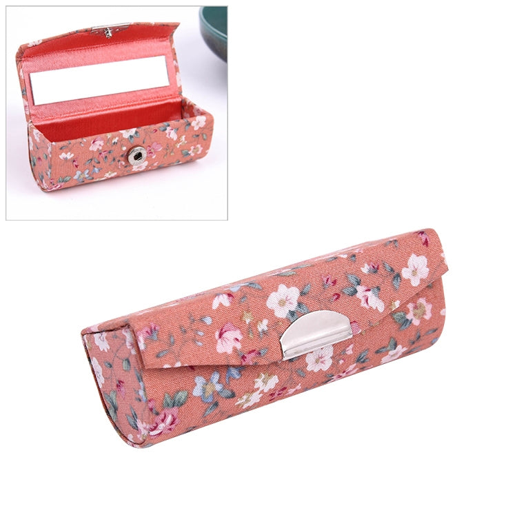 Mini scatola per rossetto portatile da 12 pezzi con scatola per trucco portatile a specchio