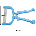 Epilatore viso per involtini primavera in acciaio inox
