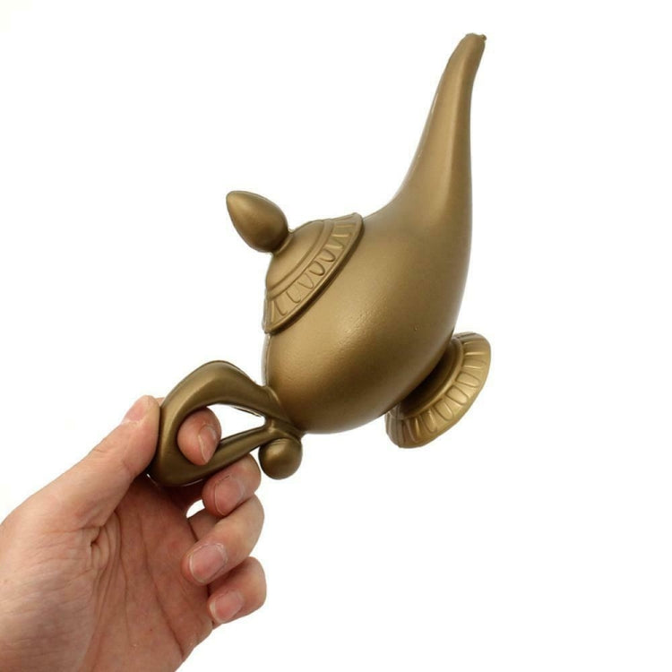 3 pezzi di lampada magica araba in plastica per costumi di Halloween, oggetti di scena per giochi di ruolo, Arabian Magic Lamp