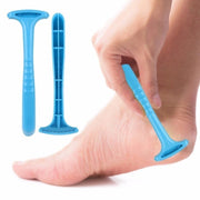 Coltello per pedicure del piede da 2 pezzi Strumenti per la cura professionale Coltello per la rimozione dei calli della pelle morta