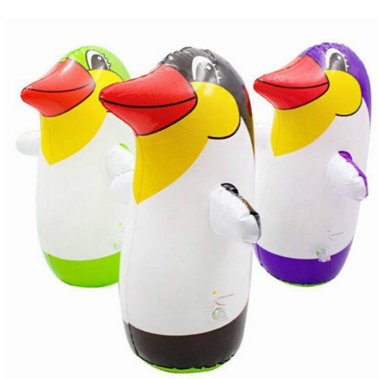 Pinguino gonfiabile in PVC per bambini 35 cm