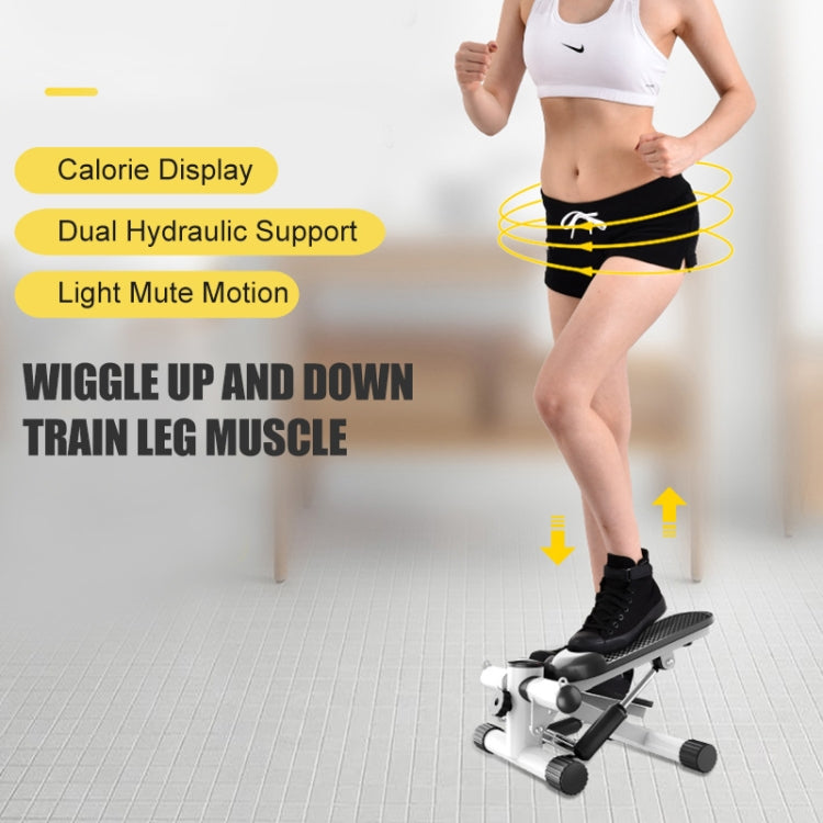Mini stepper fitness multifunzione muto idraulico per uso domestico, without Rope