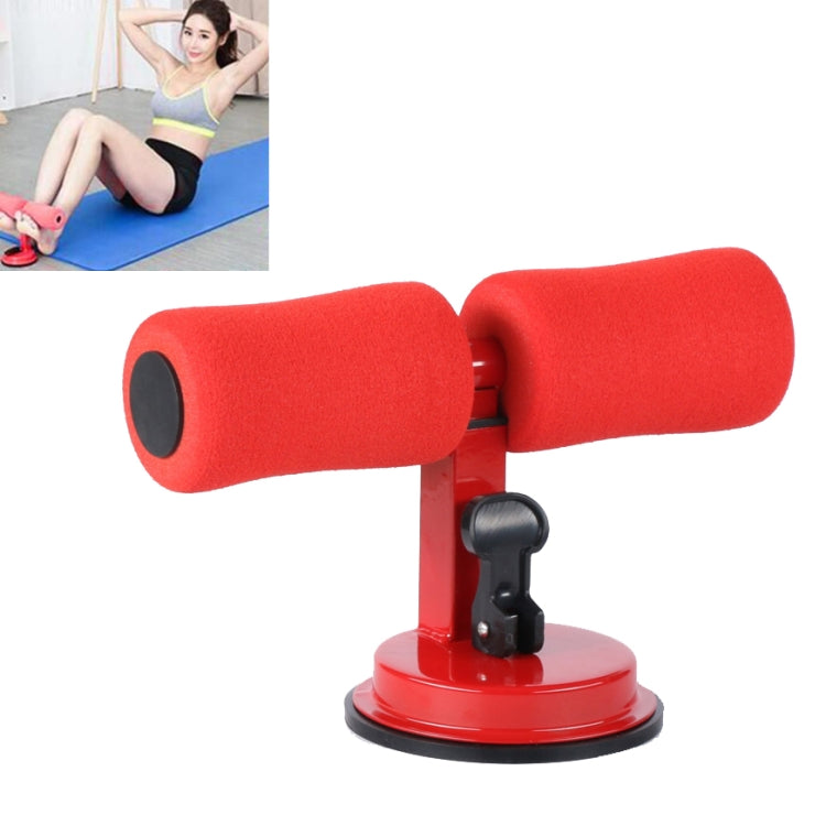 Macchina ausiliaria per sit-up regolabile in altezza per attrezzature per il fitness domestico con ventosa, Red, Purple, Pink, Blue, Simple Six