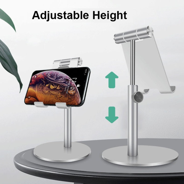 Supporto da tavolo regolabile in alluminio per tablet