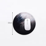 Tappetino per mouse rotondo da 2 pezzi, 22 cm, serie frutta carina, forniture per ufficio