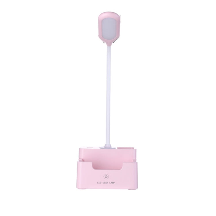 Lampada da scrivania creativa multifunzionale per protezione degli occhi a LED per camera da letto con ricarica USB per studenti, With Fan, Without Fan