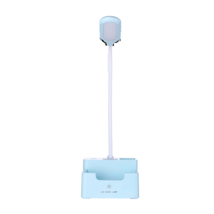 Lampada da scrivania creativa multifunzionale per protezione degli occhi a LED per camera da letto con ricarica USB per studenti, With Fan, Without Fan