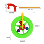 Trolley Toys Baby Walker Spingitore a ruota singola Consegna colore casuale, Single Wheel Pusher