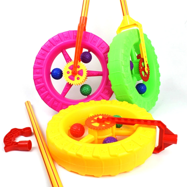 Trolley Toys Baby Walker Spingitore a ruota singola Consegna colore casuale, Single Wheel Pusher