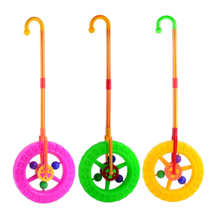 Trolley Toys Baby Walker Spingitore a ruota singola Consegna colore casuale, Single Wheel Pusher