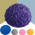 Palla da allenamento per l'equilibrio dell'emisfero per massaggio ai piedi Palla per yoga fitness, dimensioni: 16 x 8 cm