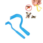 2 pz Catcher per animali domestici pulci clipper animali sverminazione tirare estrattore di zecche duro gatti e cani pidocchi scavenging pulci gancio, 2 PCS Green, 2 PCS Yellow, 2 PCS Blue