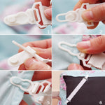 4 clip per fogli elastici antiscivolo, Sheet Clips