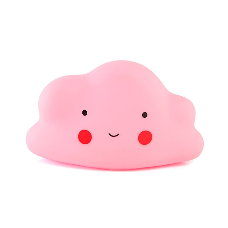 Cartoon Flaky Clouds Lampada da comodino colorata piccola luce notturna