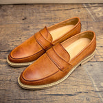 Scarpe a punta stile britannico Scarpe casual versatili Scarpe da uomo slip-on, 38, 39, 40, 41, 42, 43