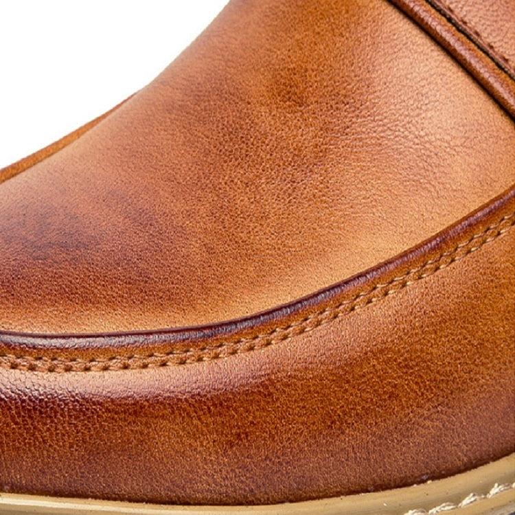 Scarpe a punta stile britannico Scarpe casual versatili Scarpe da uomo slip-on, 38, 39, 40, 41, 42, 43