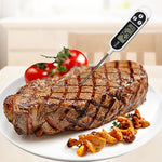 Termometro digitale elettronico da cucina plug-in in acciaio inossidabile per conteggio della temperatura degli alimenti TP300, TP300