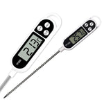 Termometro digitale elettronico da cucina plug-in in acciaio inossidabile per conteggio della temperatura degli alimenti TP300, TP300
