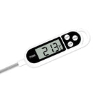 Termometro digitale elettronico da cucina plug-in in acciaio inossidabile per conteggio della temperatura degli alimenti TP300, TP300