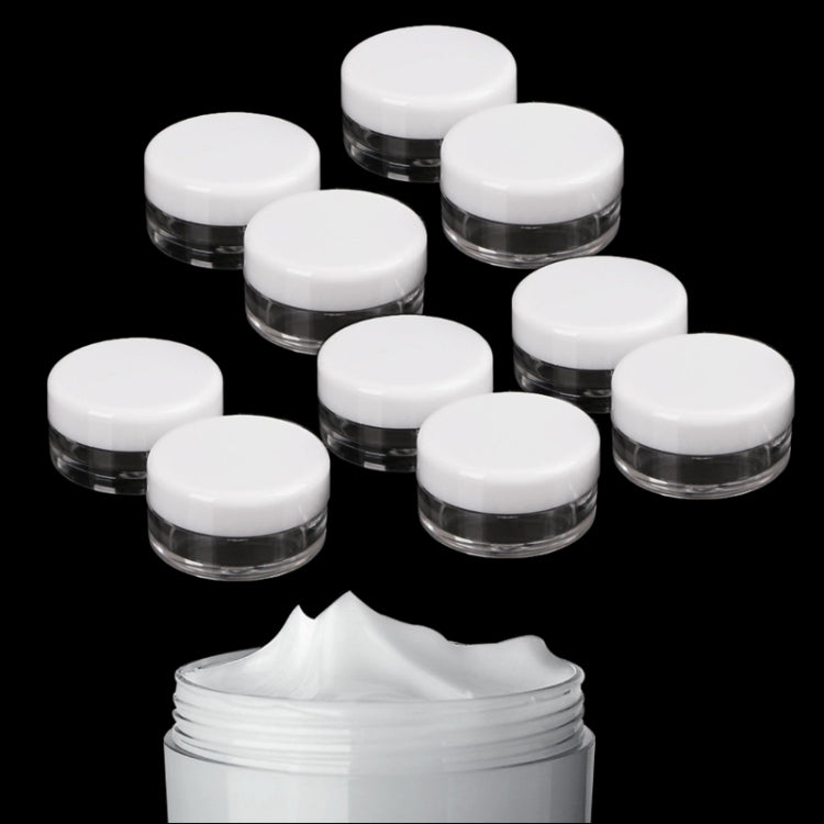 10 PZ Mini crema test da 5 ml, flacone cosmetico in plastica, 5ml