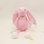Bambola animale di peluche a strisce Bambola animale creativa, Monkey 15cm, Fox 15cm, Panda 15cm, Elephant 15cm, Dog 15cm, Pig 15cm, Lion 15cm, Gray Rabbit 15cm, Pink Rabbit 15cm, Rhinoceros 15cm, Duck 15cm, Bear 15cm, Monkey 33cm, Fox 33cm, Panda 33cm...