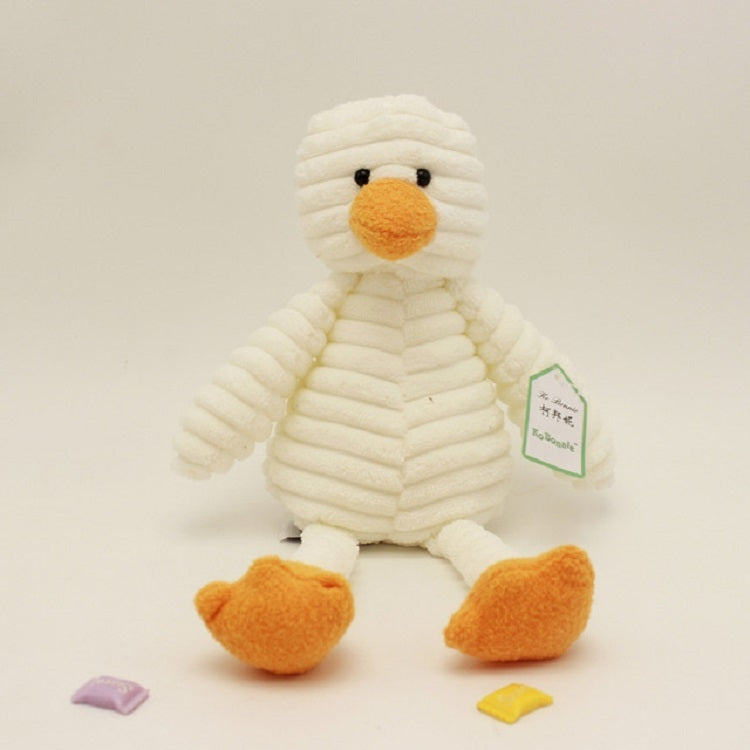 Bambola animale di peluche a strisce Bambola animale creativa, Monkey 15cm, Fox 15cm, Panda 15cm, Elephant 15cm, Dog 15cm, Pig 15cm, Lion 15cm, Gray Rabbit 15cm, Pink Rabbit 15cm, Rhinoceros 15cm, Duck 15cm, Bear 15cm, Monkey 33cm, Fox 33cm, Panda 33cm...