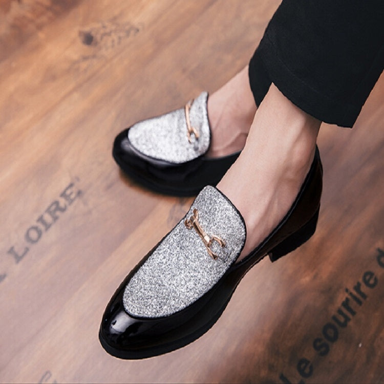 Scarpe a punta stile britannico Scarpe casual versatili Scarpe da uomo slip-on, 38, 39, 40, 41, 42, 43, 44