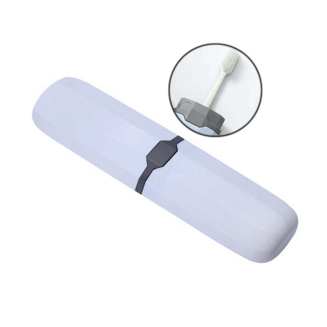 Custodia per tazza di stoccaggio per uso domestico per dentifricio portatile da viaggio all'aperto, Cup Box Case