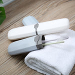 Custodia per tazza di stoccaggio per uso domestico per dentifricio portatile da viaggio all'aperto, Cup Box Case
