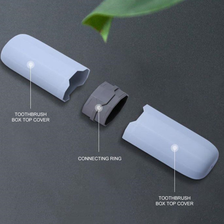 Custodia per tazza di stoccaggio per uso domestico per dentifricio portatile da viaggio all'aperto, Cup Box Case