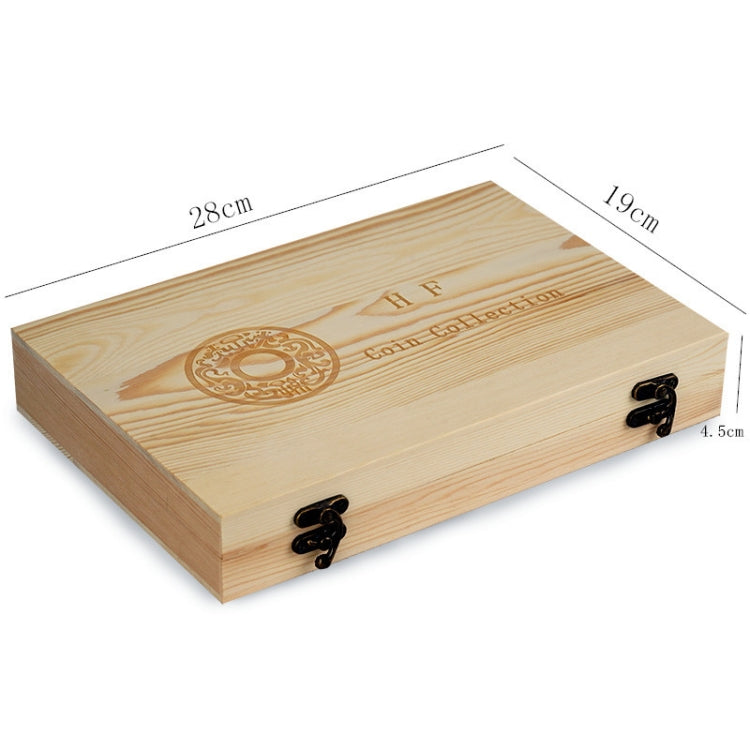 2 Scatole protettive per monete commemorative da 100 pezzi. Scatola portamonete per collezione di monete, Coin Storage Box