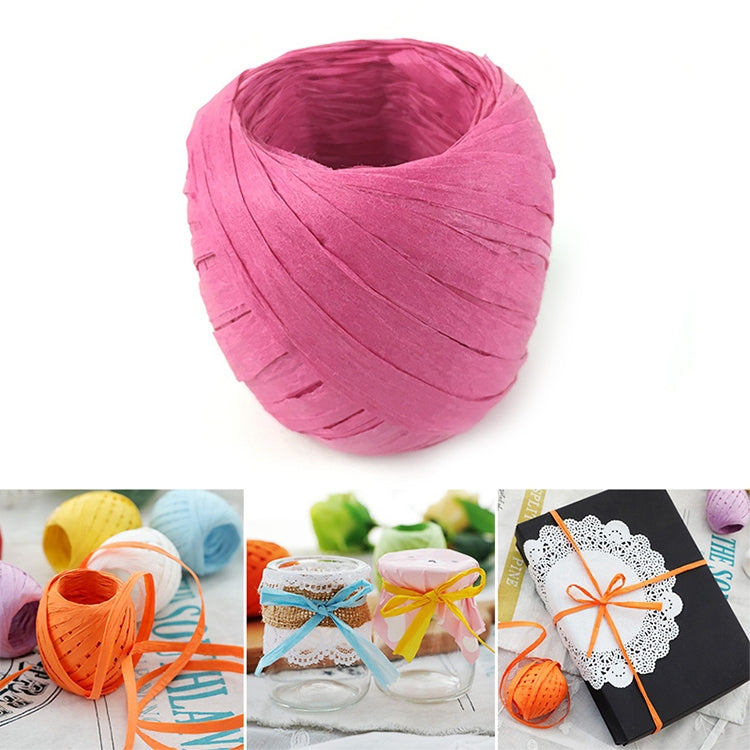 3 pezzi 20 m corda di carta nastro di rafia corda di pizzo naturale confezione regalo decorazione fai da te
