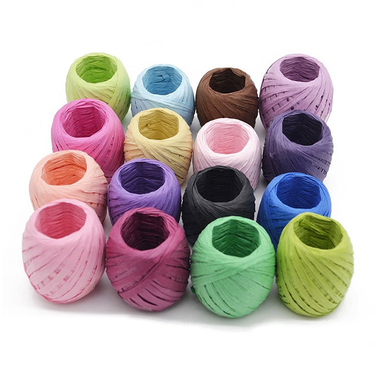 3 pezzi 20 m corda di carta nastro di rafia corda di pizzo naturale confezione regalo decorazione fai da te