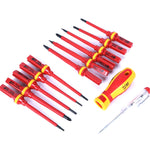 13 in 1 Industrial Telecom VDE High Pressure Resistant Screwdriver Set Apple Phone Repair Tools Screwdriver, 13 in 1