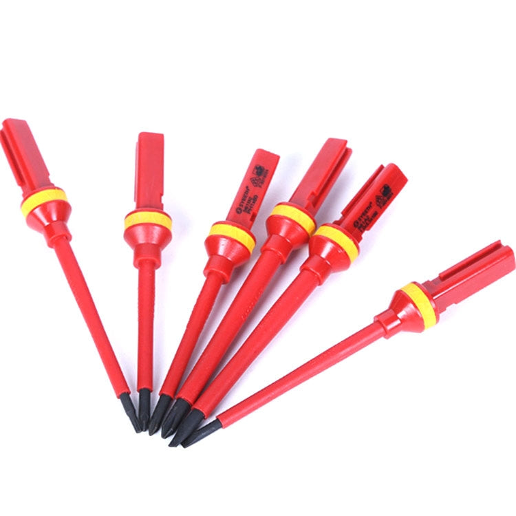 13 in 1 Industrial Telecom VDE High Pressure Resistant Screwdriver Set Apple Phone Repair Tools Screwdriver, 13 in 1