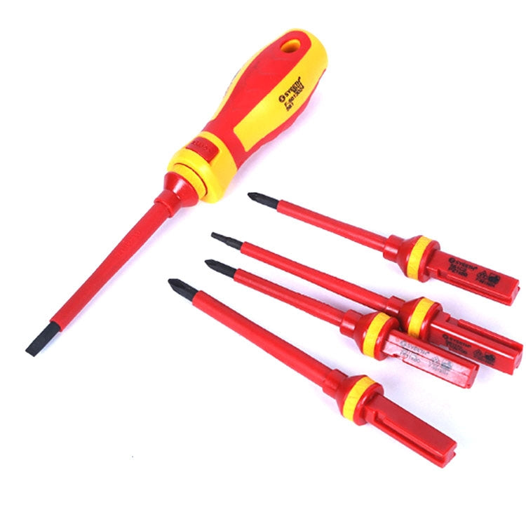 13 in 1 Industrial Telecom VDE High Pressure Resistant Screwdriver Set Apple Phone Repair Tools Screwdriver, 13 in 1