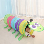 Tunnel gioco portatile per bambini 46x180 cm