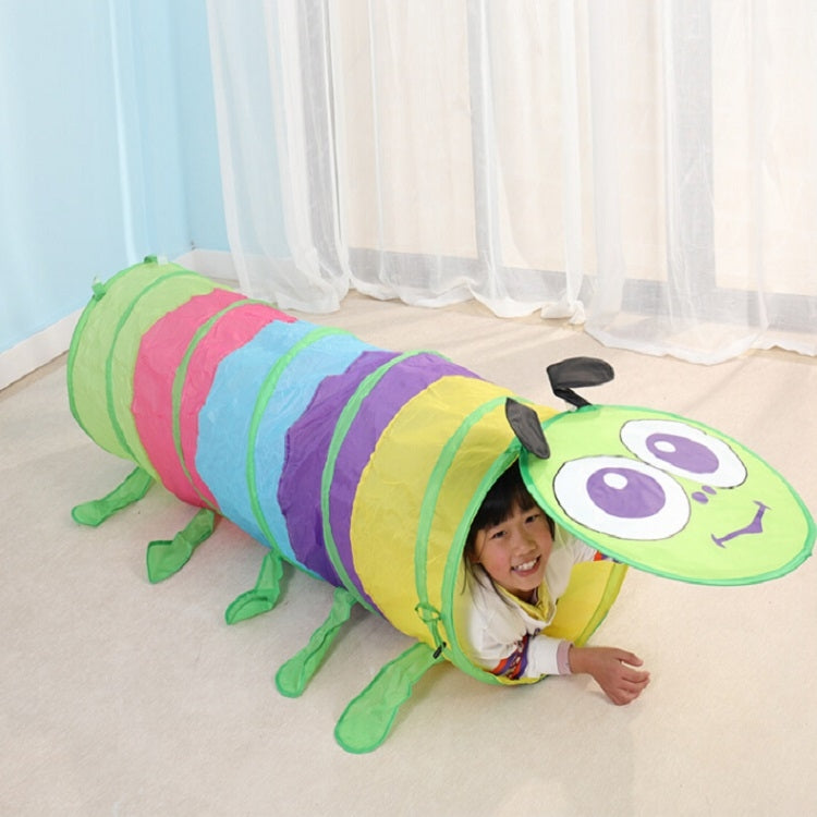 Tunnel gioco portatile per bambini 46x180 cm