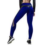 Leggings da donna Pantaloni sexy Push Up Leggins da palestra Fitness Leggins a rete da corsa Pantaloni da allenamento senza cuciture, L, XL, S, M