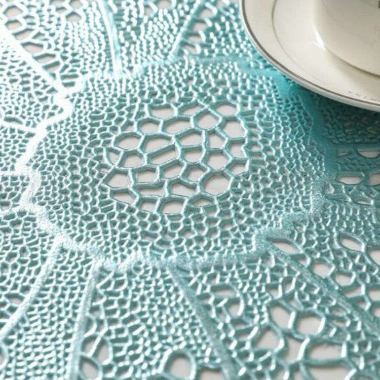 2 pezzi a forma di girasole, per la casa, moda, tavolo da pranzo in PVC, tovaglietta, stile europeo, utensili da cucina, stoviglie, sottobicchiere, caffè, tè, tovaglietta