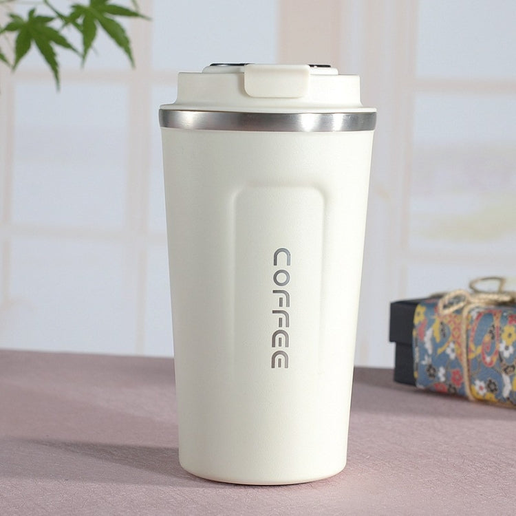 Tazza termica da viaggio per tazza termica per auto con doppia tazza da caffè in acciaio inossidabile 304, 380ml White, 380ml Black, 380ml Green, 380ml Blue, 380ml Pink, 510ml White, 510ml Black, 510ml Green, 510ml Blue, 510ml Pink