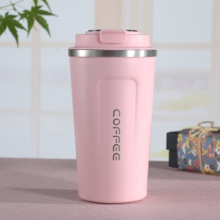 Tazza termica da viaggio per tazza termica per auto con doppia tazza da caffè in acciaio inossidabile 304, 380ml White, 380ml Black, 380ml Green, 380ml Blue, 380ml Pink, 510ml White, 510ml Black, 510ml Green, 510ml Blue, 510ml Pink