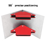 Posizionatore di saldatura magnetico Supporto magnetico triangolare forte, 25 Pounds, 50 Pounds, 75 Pounds