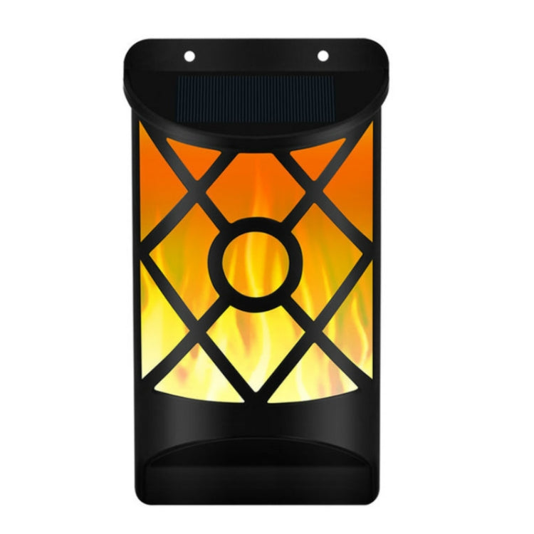 Lampada da parete solare a fiamma 66 LED 12V