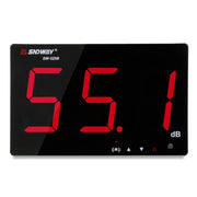Tester per il monitoraggio dei decibel del rumore con display digitale a grande schermo SNDWAY da 30 ~ 130 dB, SW525B with Storage + USB, SW526A 18 inch Display, SW535A 18 inch Display 5-in-1, SW525G with Storage + USB Green