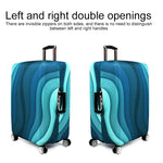 Coperture antipolvere per valigie con copertura protettiva elastica resistente all'abrasione da viaggio, 18-21 inch, 22-24 inch, 25-28 inch, 29-32 inch
