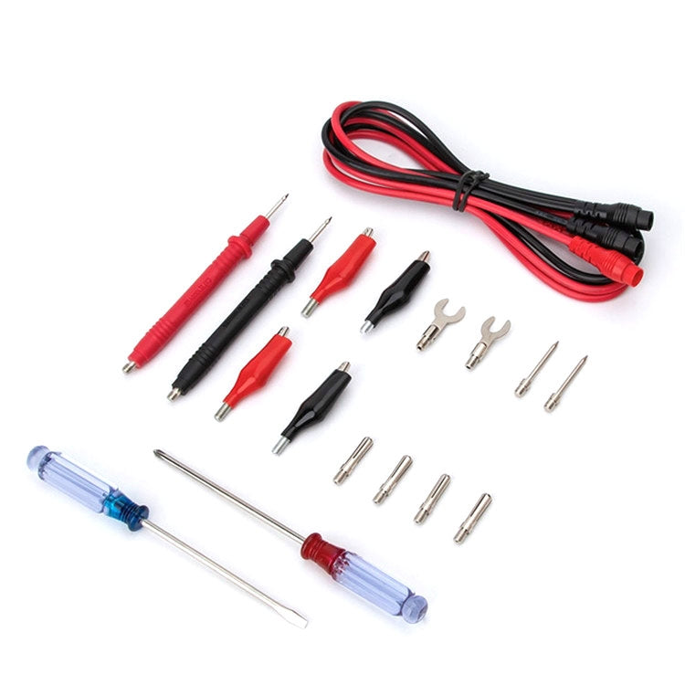 ANENG PT1020+ Penna da tavolo multimetro Kit di strumenti di riparazione elettronica con penna da tavolo multifunzionale ad ago intercambiabile, 18 in 1