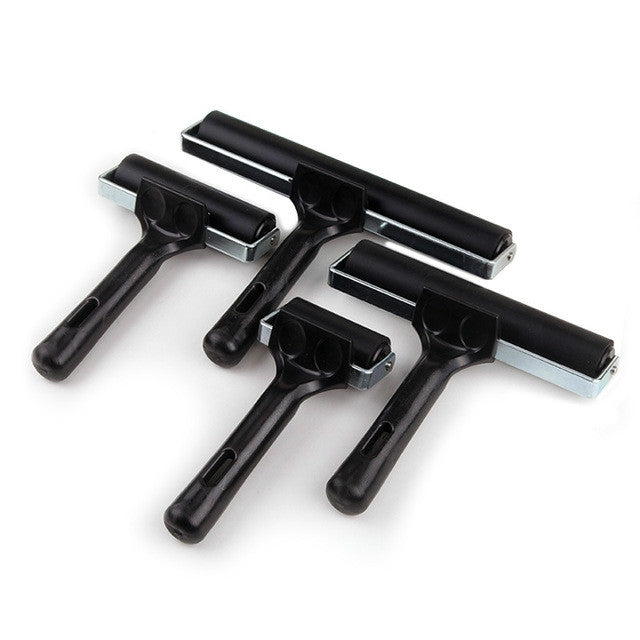 2 pezzi Strumento per materiale di stampa a rullo per incisione Strumento di trasferimento per stampa di timbri in gomma, 6cm, 10cm, 15cm, 20cm